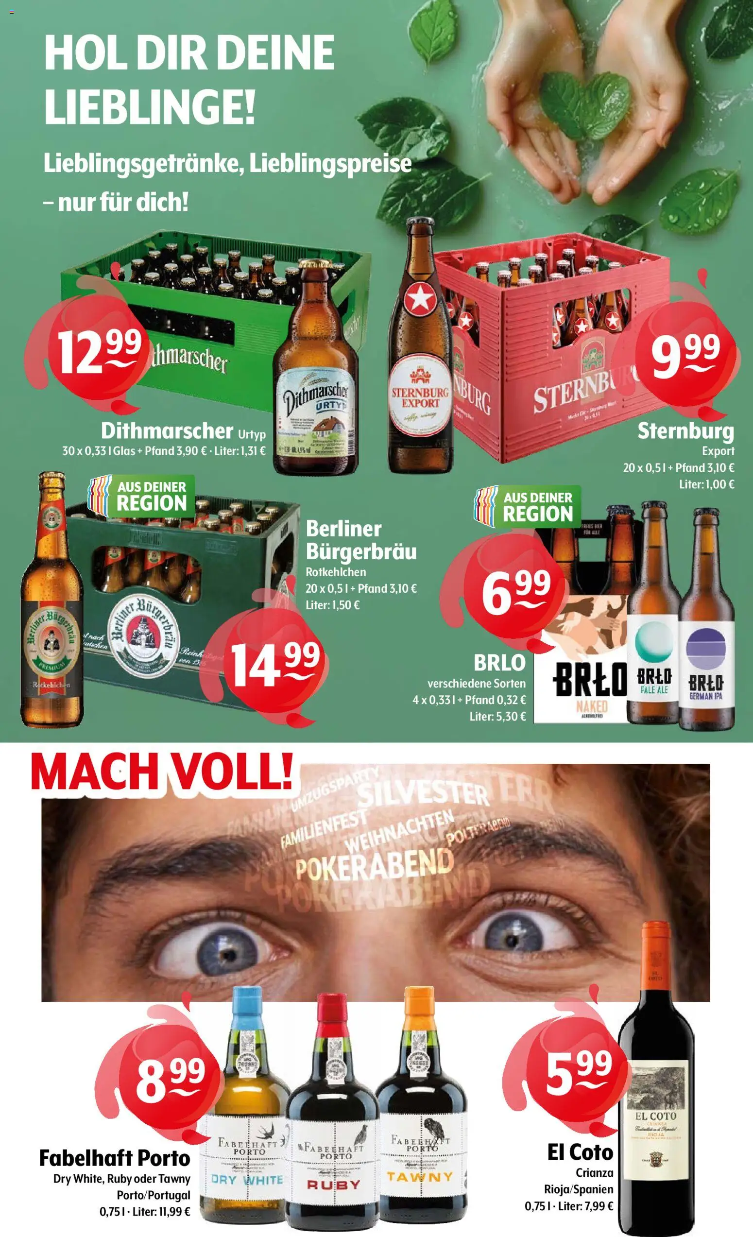 Trink und Spare Prospekt – gültig ab 08.12.2025 | Seite: 11 | Produkte: Berliner