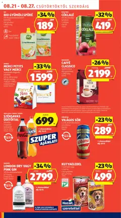 Aldi akciós ujság - amely érvényes a következő dátumtól: 21.08.2025 | Oldal: 8