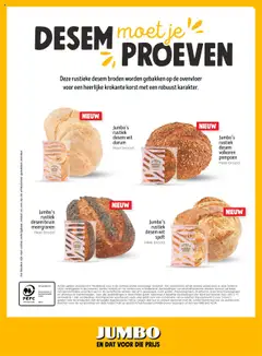 Jumbo - Folder week 42 - Voorbeeld van een folder van Jumbo, geldig van 15.10.2025 | Pagina: 19 | Producten: Pompoen, Brood, Olasz felvágott