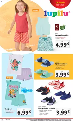 Lidl katalog | vrijedi od 19.05.2025 | Stranica: 36 | Proizvodi: Cipele za vodu, Natikače