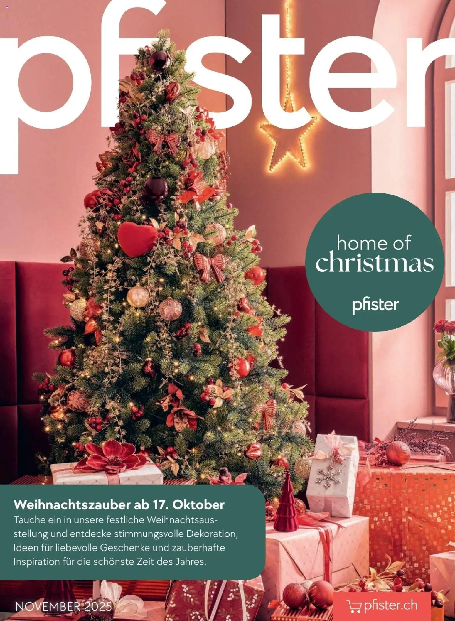 Pfister Aktionen Xmas – gültig ab 17.10.2025 | Seite: 1