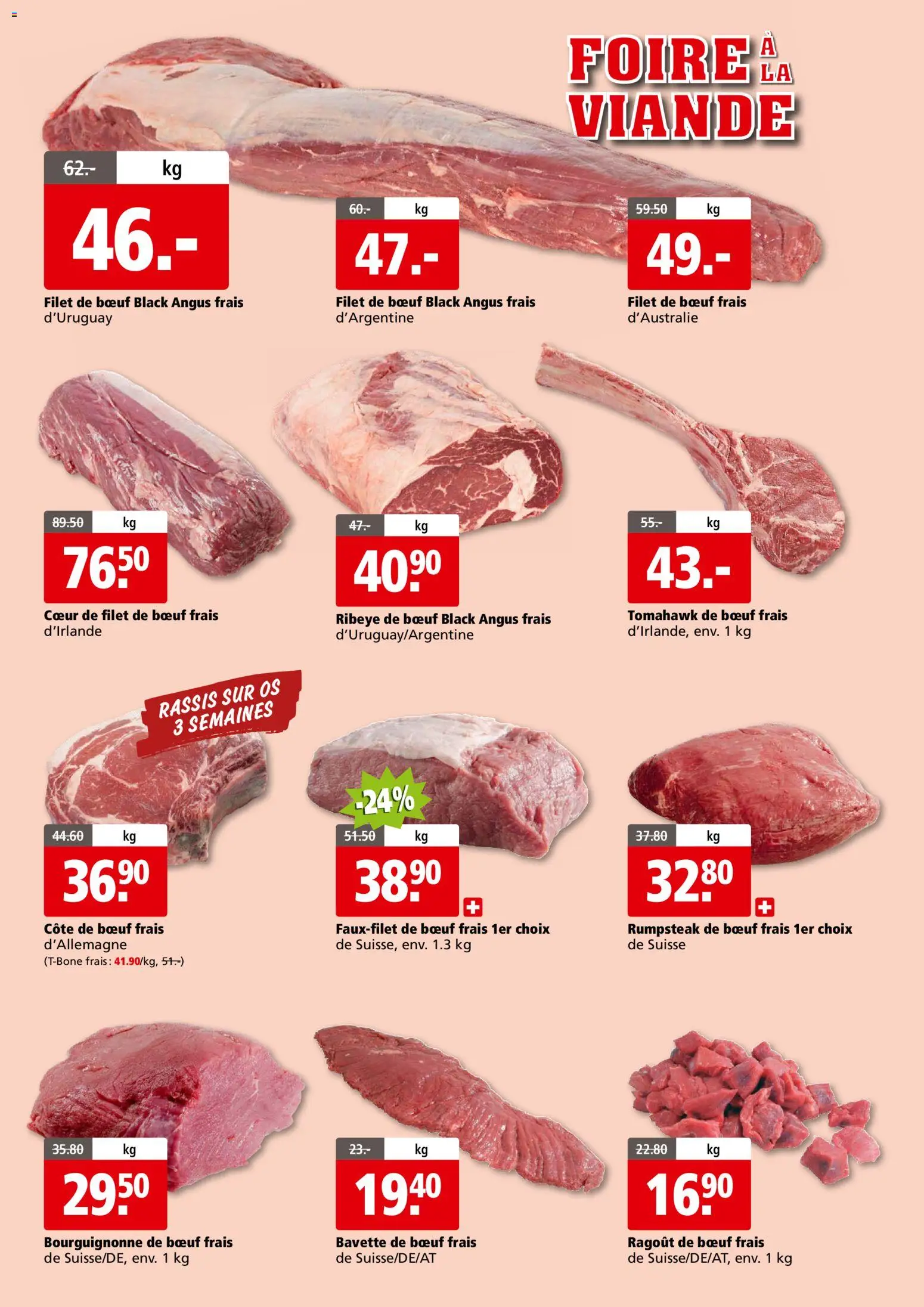 Aligro Aktionen Foire à la Viande Chavannes, Matran, Genf, Sitten – gültig ab 24.11.2025 | Seite: 2