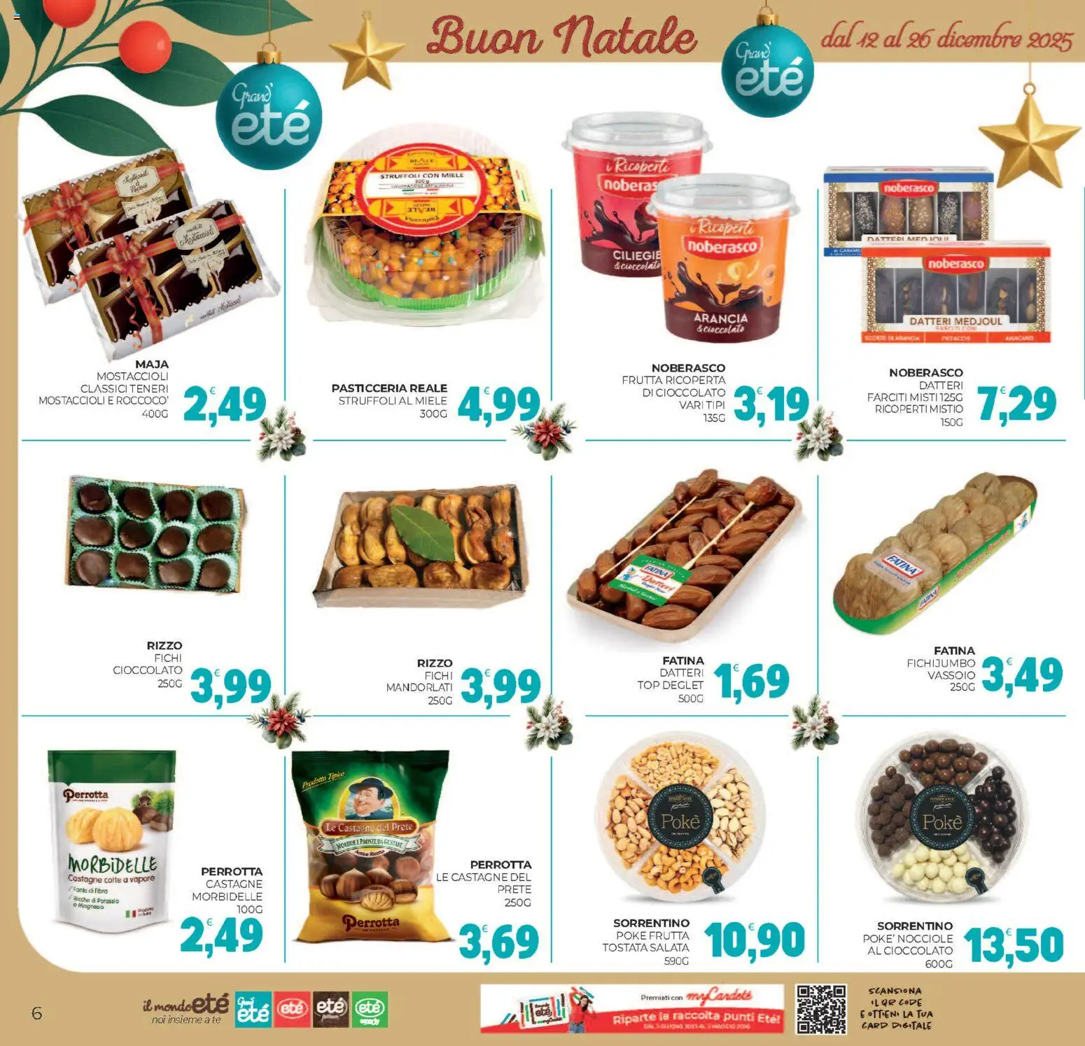 Volantino Eté del 12.12.2025 | Pagina: 6 | Prodotti: Tè, Top, Miele, Vassoio