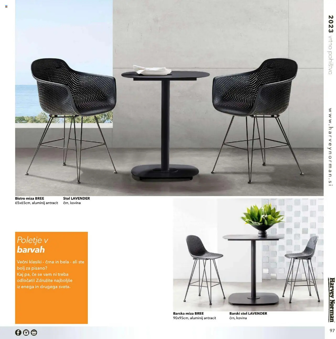 Harvey Norman - Katalog - Vrtno pohištvo │ velja od 01.03.2023 | Stran: 97