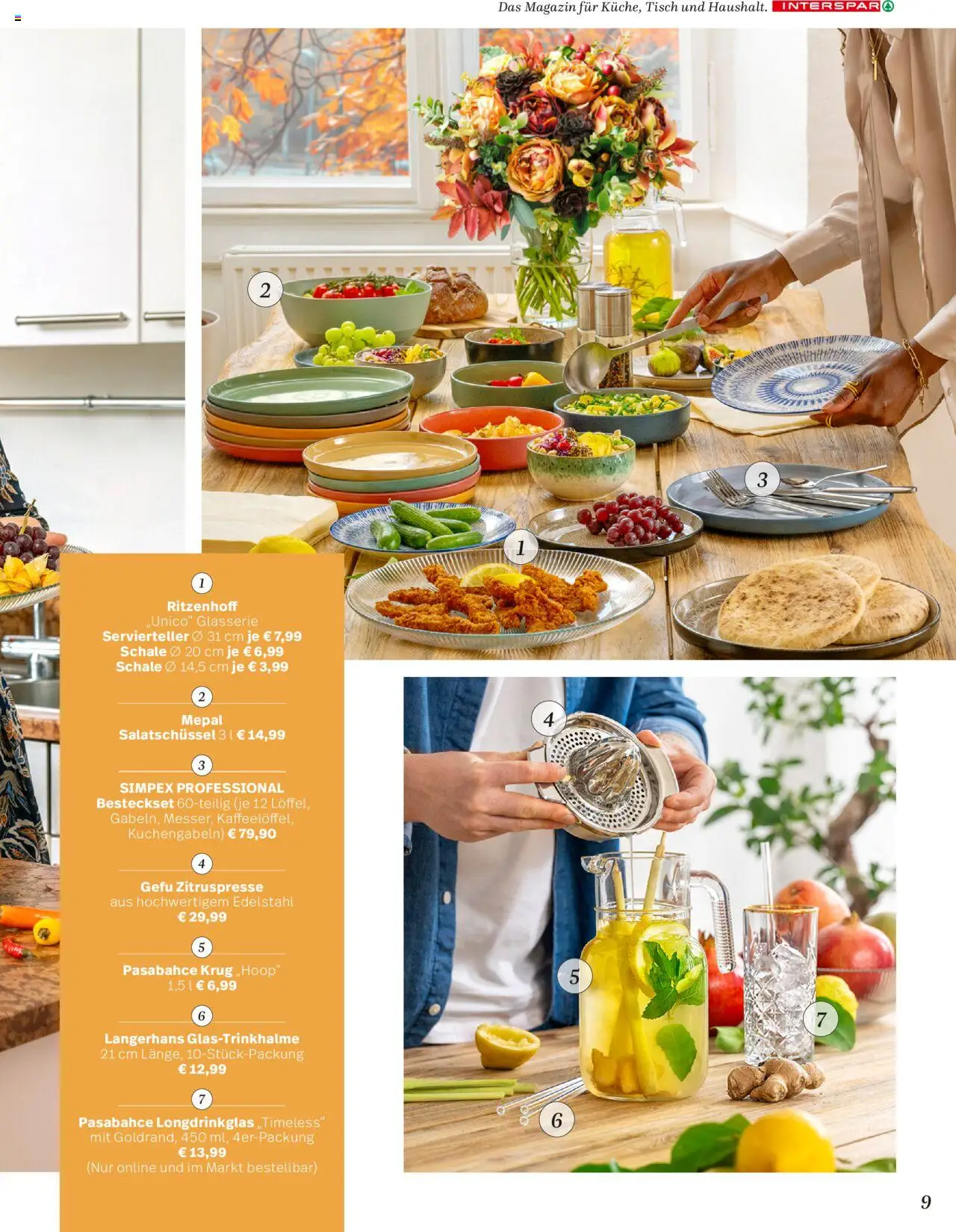Maximarkt Mein Zuhause gültig ab 29.09.2025 | Seite: 9 | Produkte: Tisch