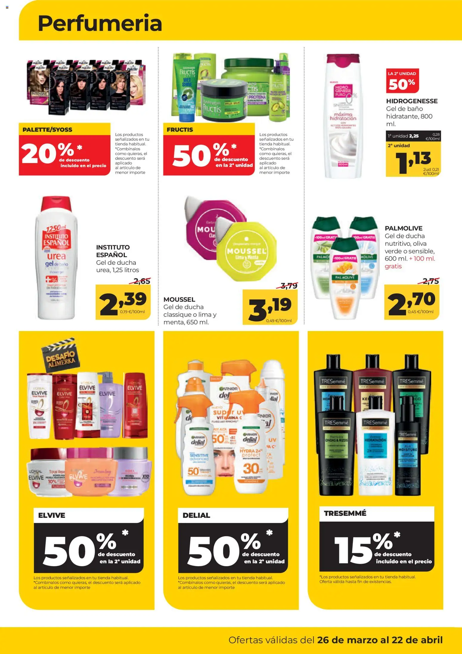 Alimerka folleto Asturias │ válido desde el 26.03.2026 | Página: 44 | Productos: Lima, Gel de ducha, Gel de baño, Baño