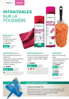 Stanhome - Prévisualisation de Stanhome catalogue Le Panorama des produits  valide à partir de 08.09.2025 | Page: 20 | Produits: Balai