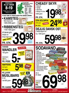 Eksempel på tilbudsavis Abc Lavpris - Tilbudsavis fra butik Abc Lavpris gyldig fra 30.07.2025