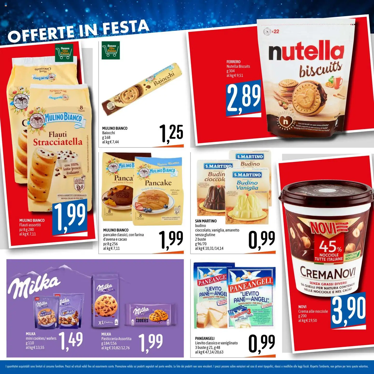 Volantino Emisfero del 27.11.2025 | Pagina: 6 | Prodotti: Olio, Nocciole, Nutella, Terra
