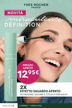 Anteprima del volantino Catalogo Yves Rocher - Novità valido a partire dal 12.03.2026