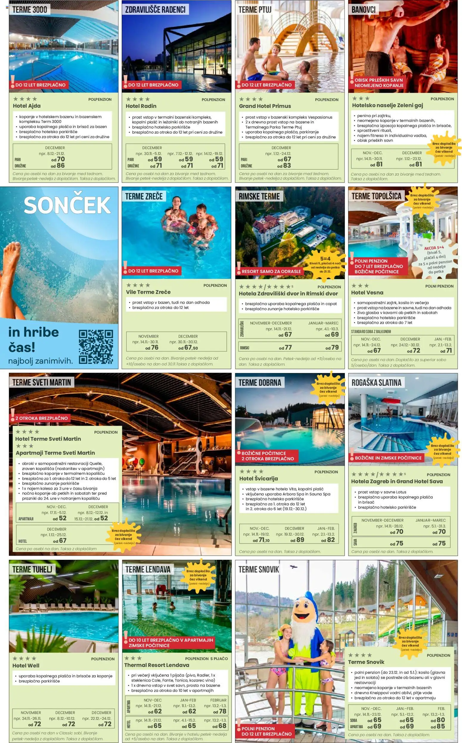 Novi Sonček katalog ponudbe – veljaven od 07.11.2025 | Stran: 7 | Izdelki: Bazen, Penina, Ajda, Plasc