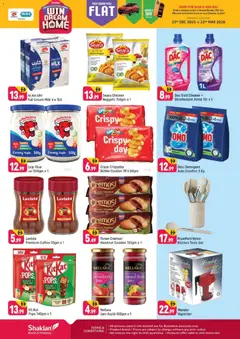 Preview of Shaklan offers valid from 26.01.2026 | Page: 2 | Products: Džús, Čokoláda, Котлон, Банани