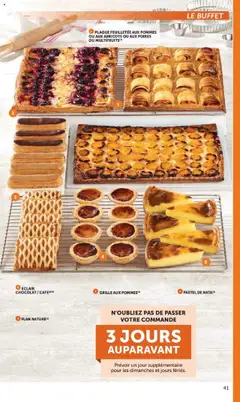 Super U - Prévisualisation de Super U - La carte Automne Hiver valide à partir de 07.10.2025 | Page: 41 | Produits: Buffet, Abricots, Chocolat, Pommes
