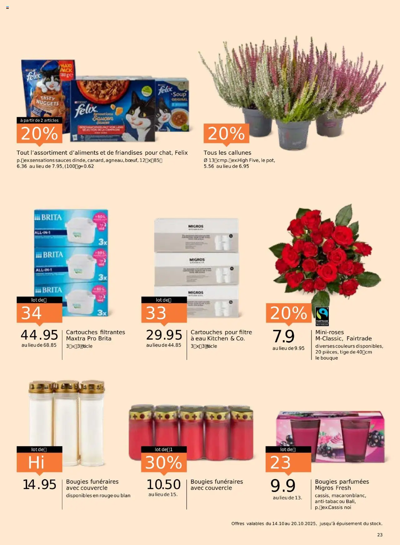 Migros Aktionen FR – gültig ab 14.10.2025 | Seite: 23 | Produkte: Rouge