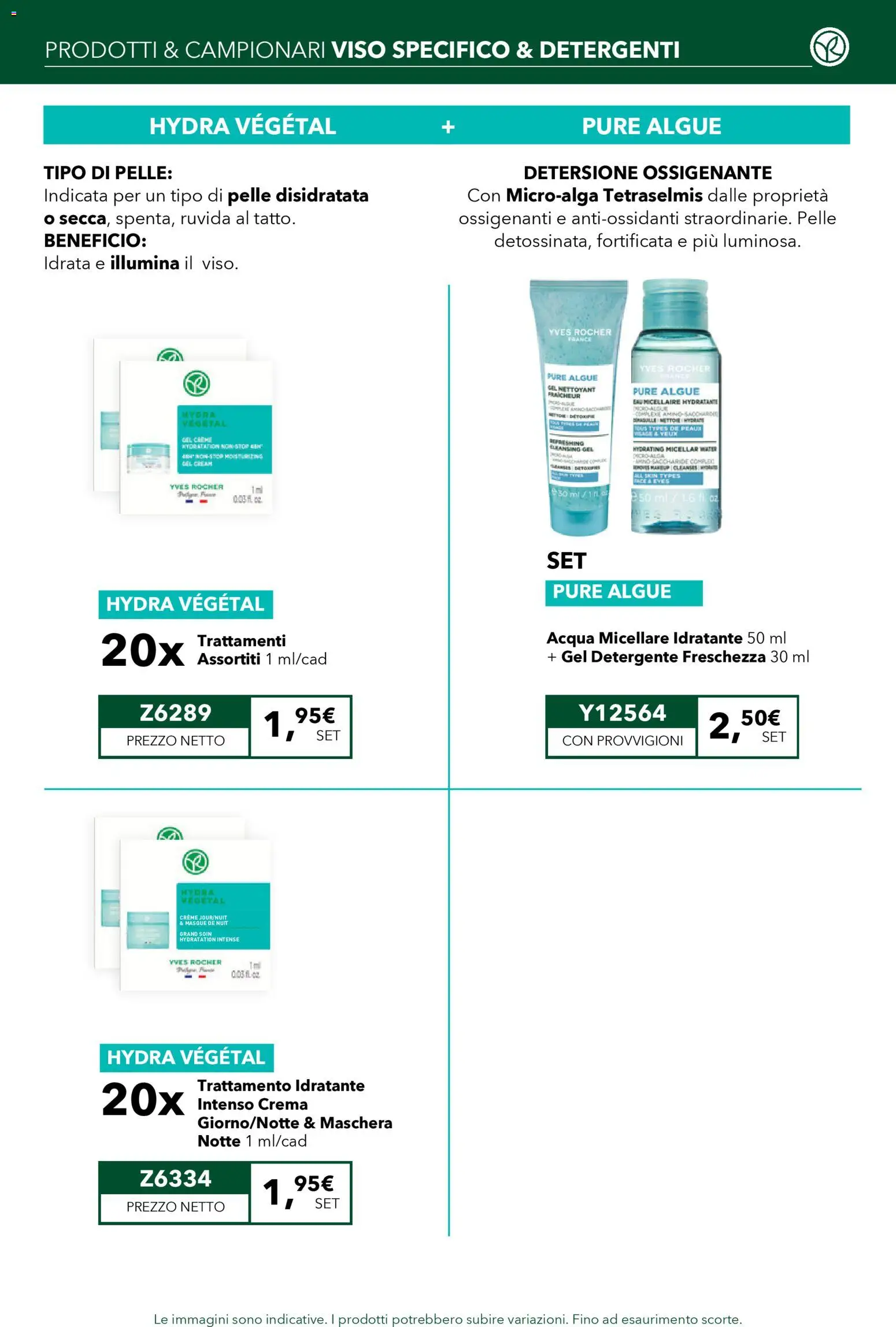 Volantino Yves Rocher del 11.11.2025 | Pagina: 21 | Prodotti: Crema, Maschera, Acqua micellare, Detergente