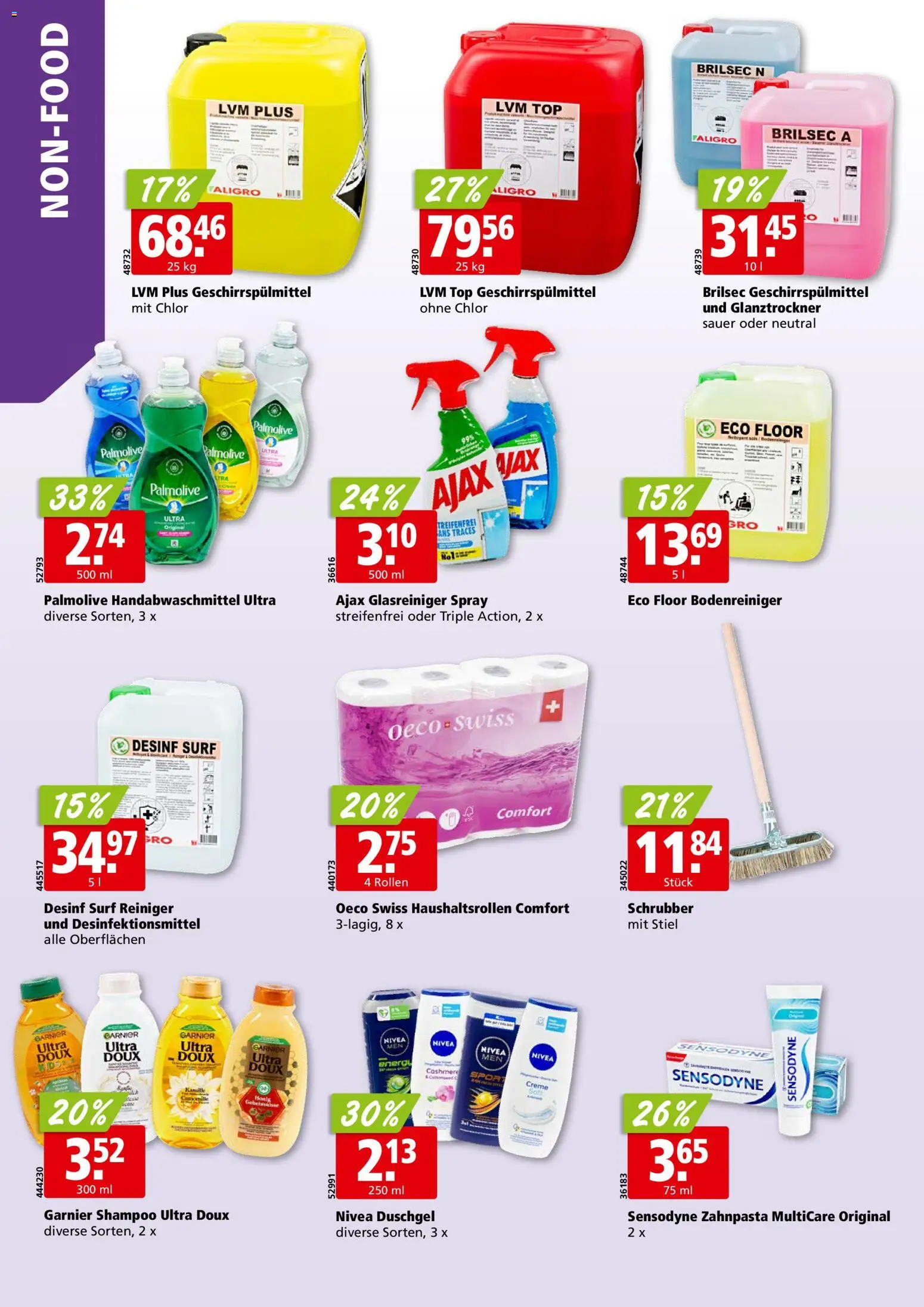 Aligro Aktionen – gültig ab 26.01.2026 | Seite: 30 | Produkte: Duschgel, Zahnpasta, Top, Creme