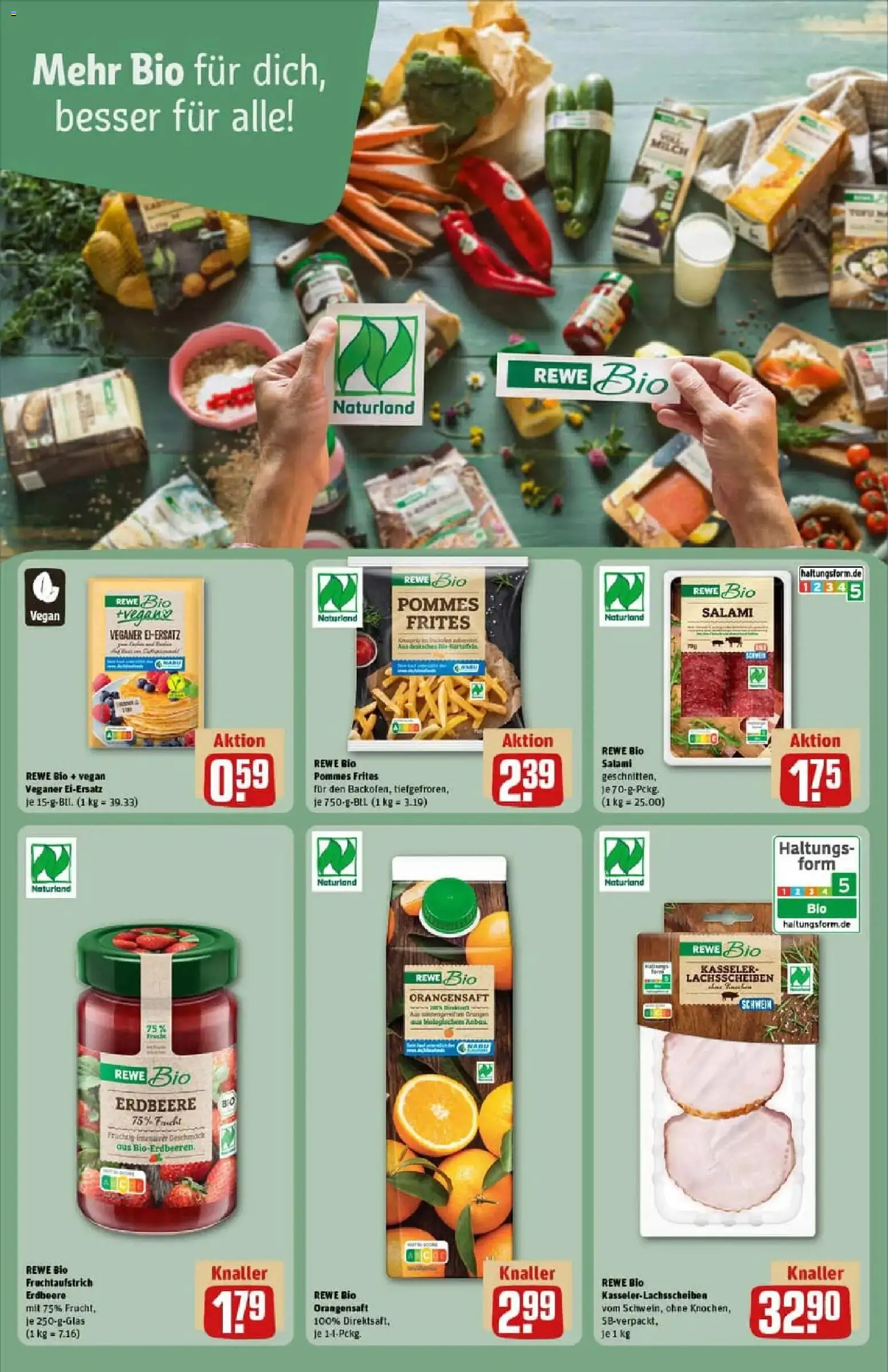 Rewe prospekt Speicher	 – gültig ab 07.12.2025 | Seite: 21 | Produkte: Milch, Pommes frites, Orangensaft, Salami