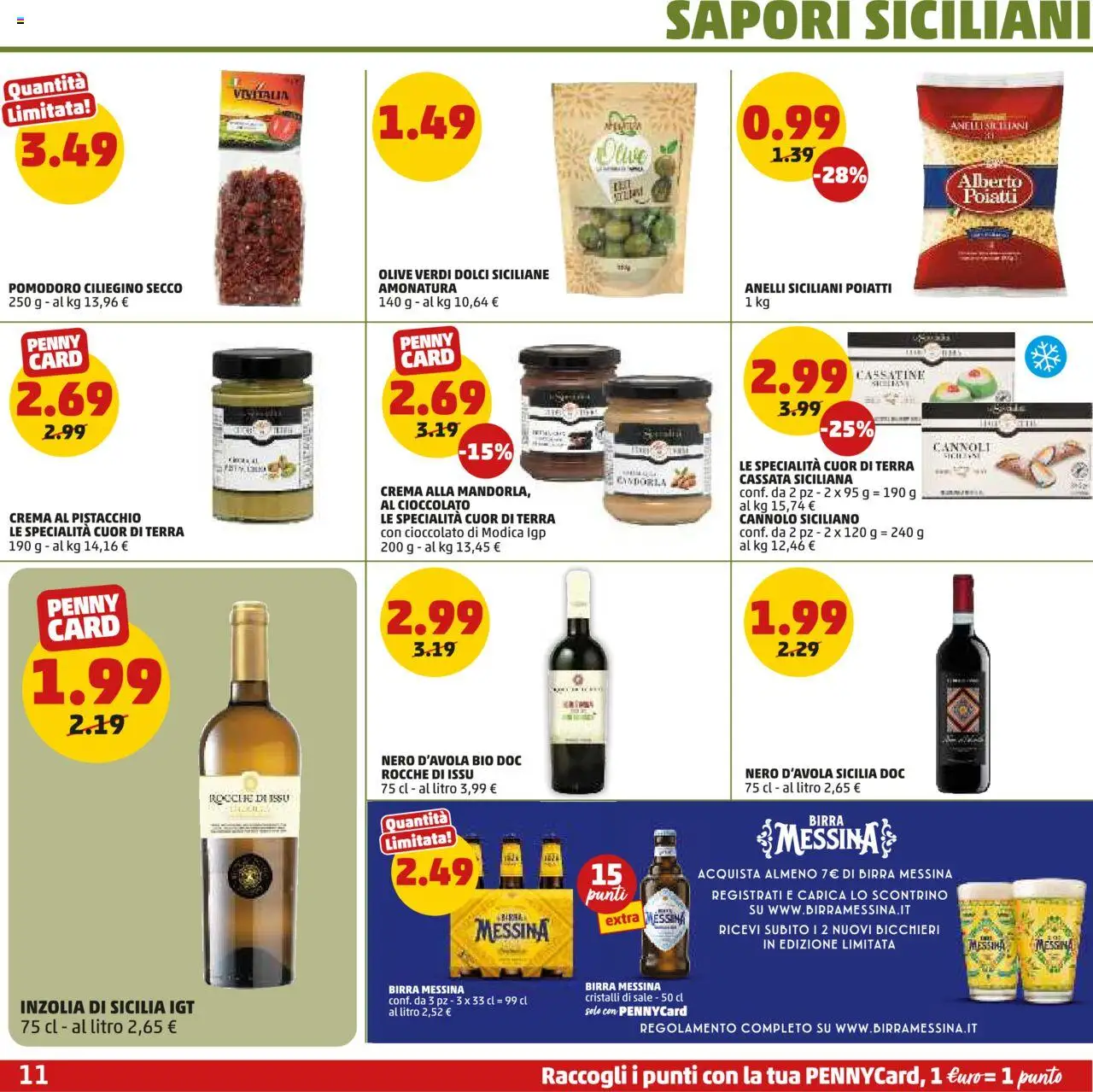 Volantino PENNY del 17.07.2025 | Pagina: 11 | Prodotti: Cioccolato, Birra, Sale, Pomodoro