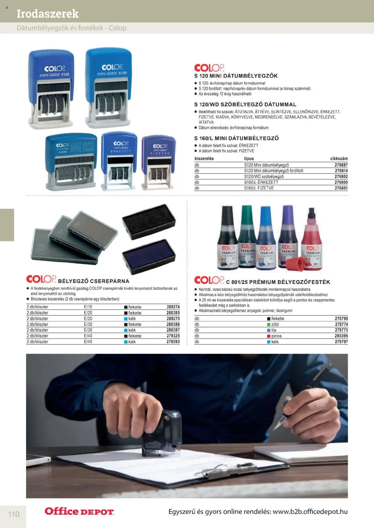 Office Depot akciós ujság - amely érvényes a következő dátumtól: 10.04.2025 | Oldal: 110