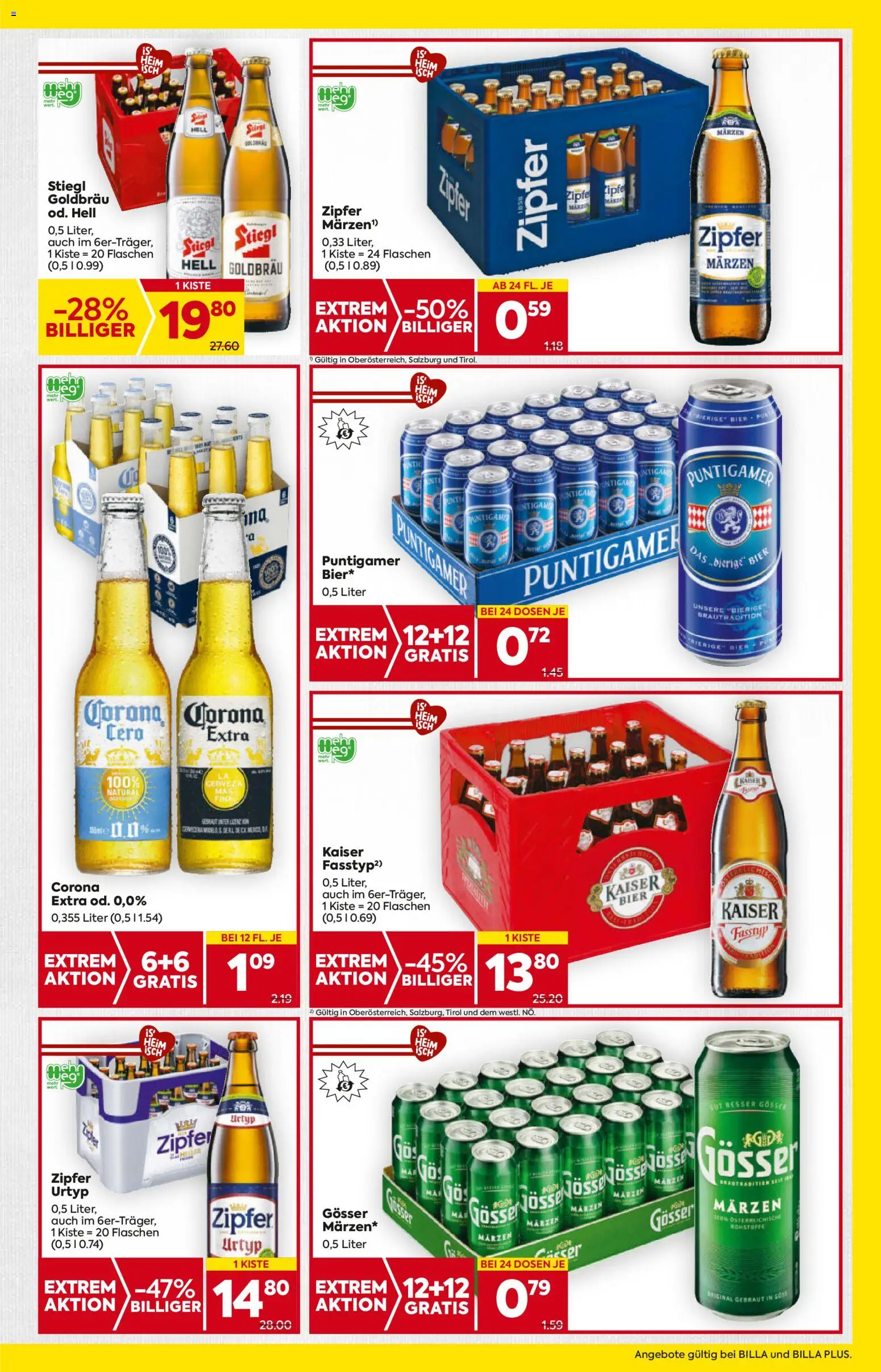 Billa Flugblatt - Oberösterreich gültig ab 06.11.2025 | Seite: 17 | Produkte: Bier