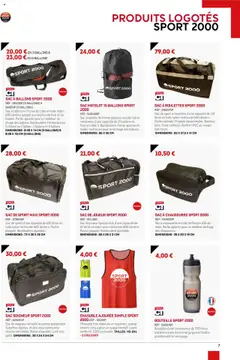 Sport 2000 - Prévisualisation de Sport 2000 brochure valide à partir de 01.06.2025 | Page: 7 | Produits: Joueur, Sac, Livre