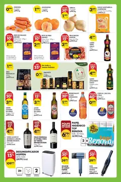 Pré-visualização CENOURA, A granel válido de 20.02.2026 | Página: 3 | Produtos: Refrigerante, Papel higiénico, Queijo, Desumidificador