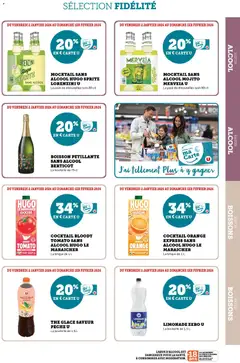 U Express - Prévisualisation de U Express - Ma sélection Carte U janvier valide à partir de 02.01.2026 | Page: 13 | Produits: Alcool, Pêche, Limonade, Gingembre