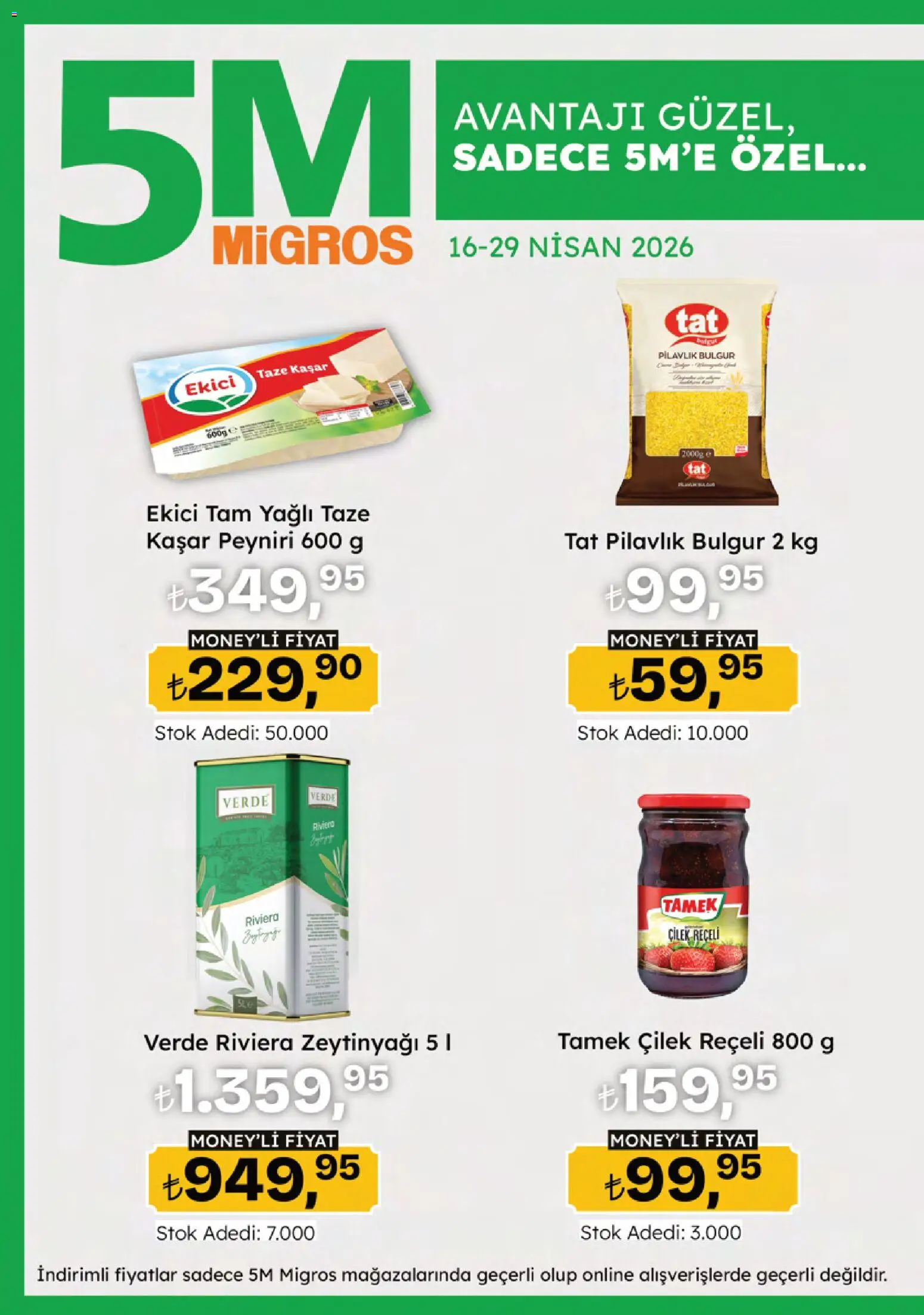 Migros Katalog - 5M Migroskop Dijital - 16.04.2026 tarihinden itibaren geçerlidir | Sayfa: 6 | Ürünler: Ekici, Çilek