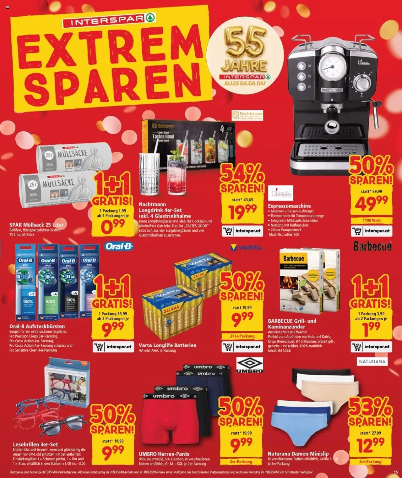 Interspar Flugblatt - Burgenland gültig ab 14.08.2025 | Seite: 15 | Produkte: Grill, Thermometer