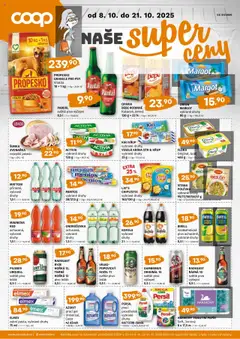 Náhled letáku Terno leták - COOP naše super ceny od 08.10.2025