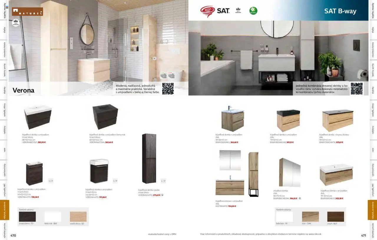 Nové Siko akcie – leták je platný od 01.09.2025 | Strana: 236 | Produkty: Osvetlenie, Kúpelňová skrinka, Skrinka s umývadlom, Skrinka