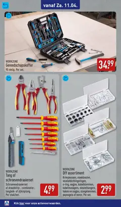 Aldi folder week 15 - Voorbeeld van een folder van Aldi, geldig van 07.04.2026 | Pagina: 56 | Producten: Haken