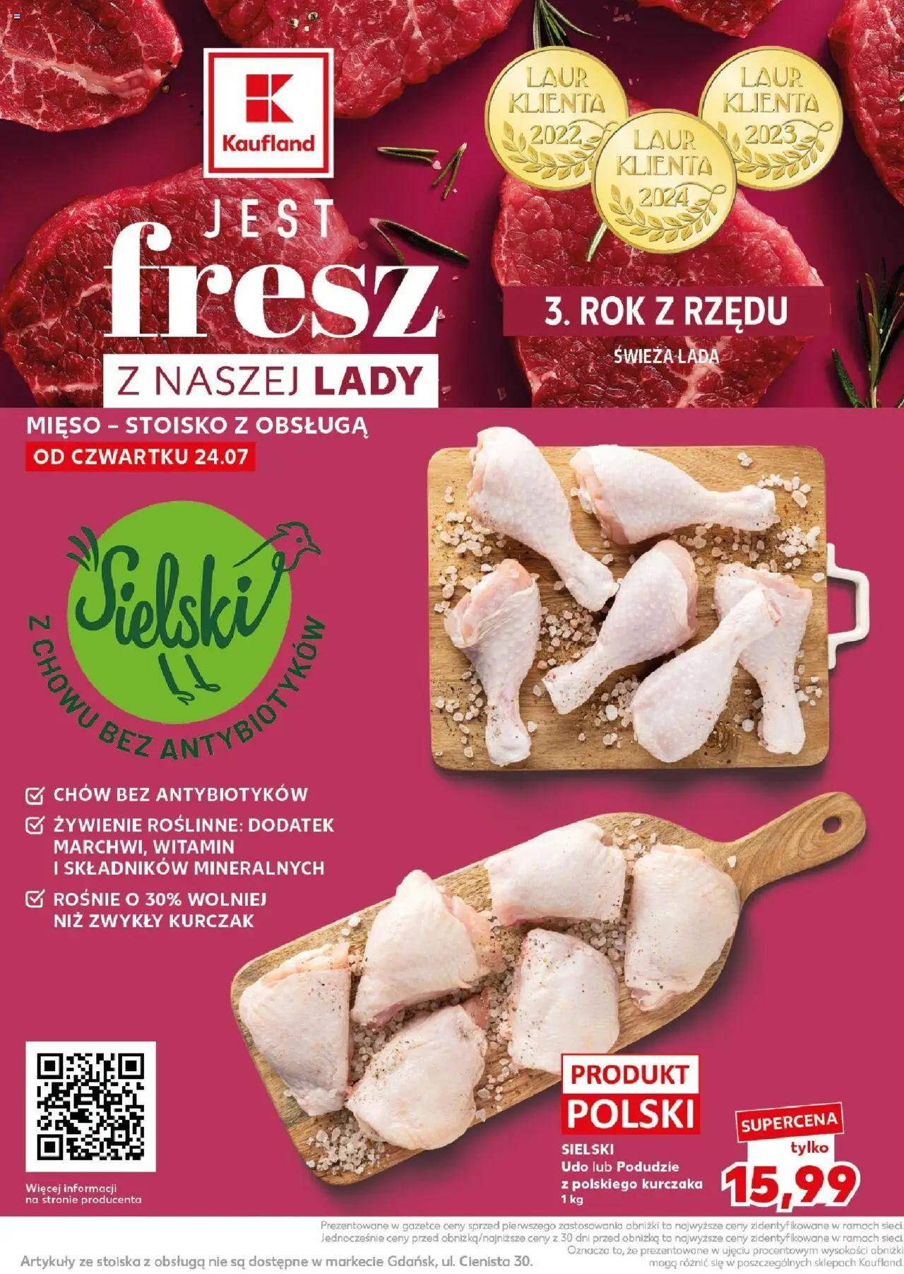 Kaufland gazetka - Super Sobota od 26.07.2025 | Strona: 10 | Produkty: Kurczak, Mięso