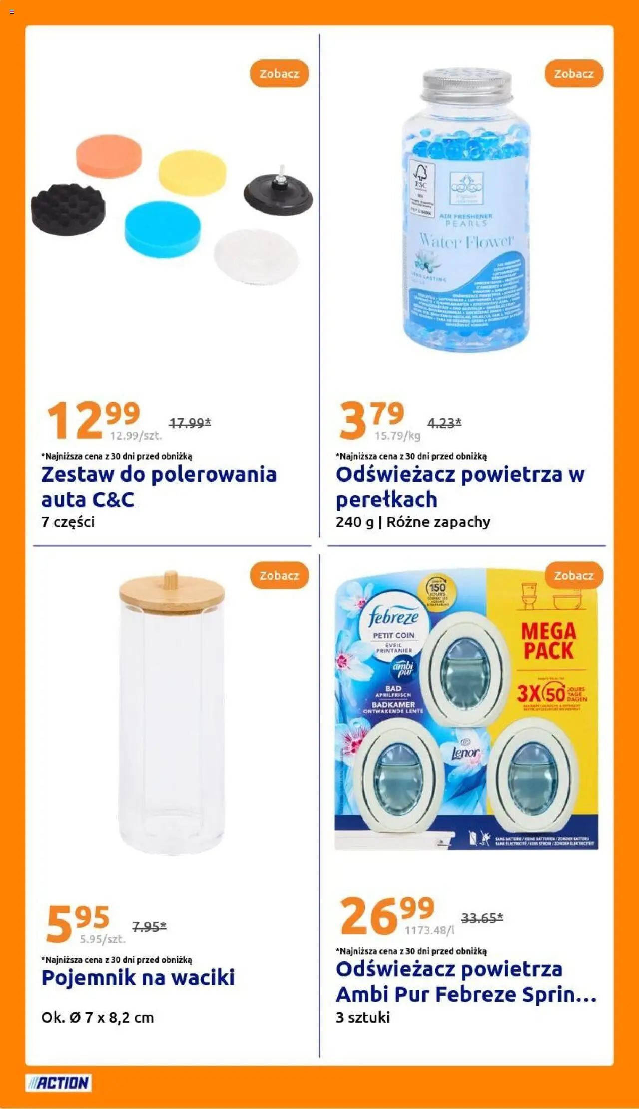 Action Gazetka od 06.08.2025 | Strona: 26 | Produkty: Odświeżacz, Odświeżacz powietrza