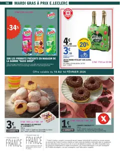 E.Leclerc - Prévisualisation de Oasis SIROP MENTHE CITRON, Mint lemon flavored syrup valide à partir de 10.02.2026 | Page: 10