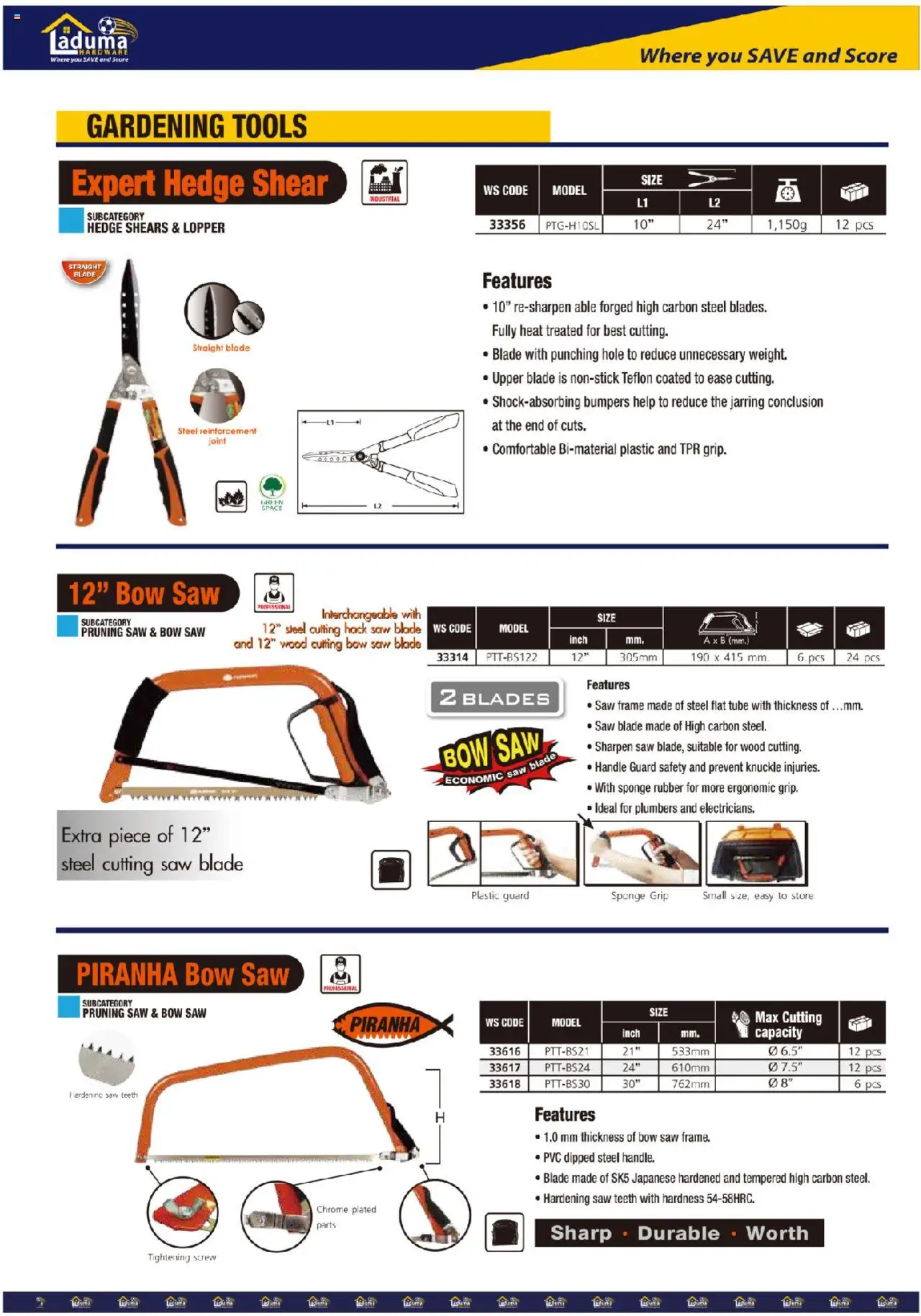 New Laduma Hardware catalogue – valid from 01.06.2024 | Page: 31 | Products: Frame
