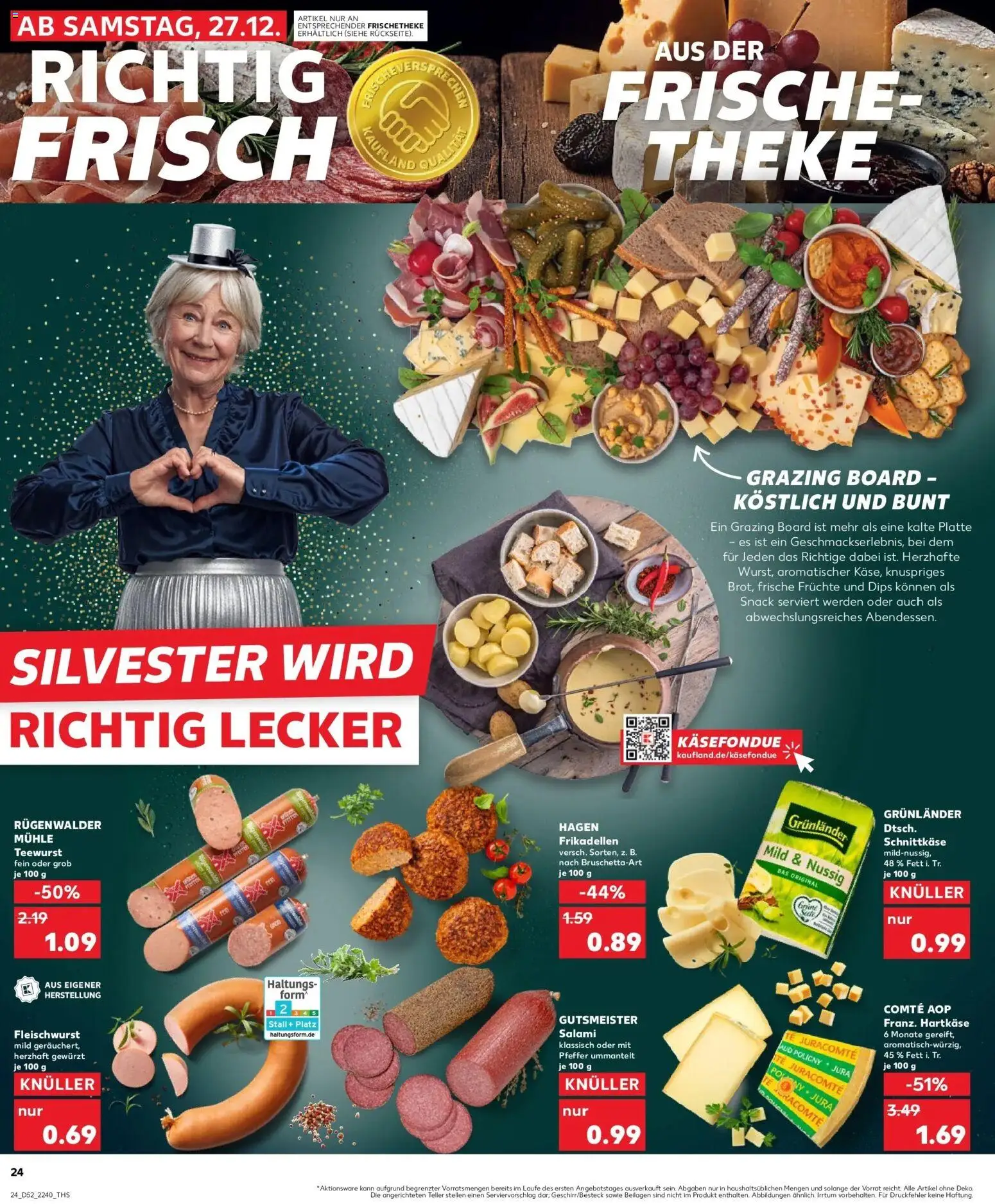 Kaufland prospekt Cham	 – gültig ab 28.12.2025 | Seite: 24 | Produkte: Jura, Mühle, Grunlander, Salami