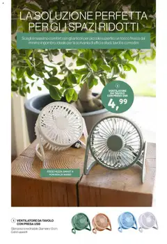 Volantino IN's del 19.05.2025 | Pagina: 10 | Prodotti: Ventilatore, Tavolo, Presa, Scrivania