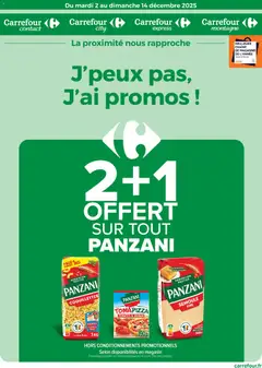 Carrefour contact - Prévisualisation de Carrefour contact J'peux pas j'ai promo valide à partir de 02.12.2025