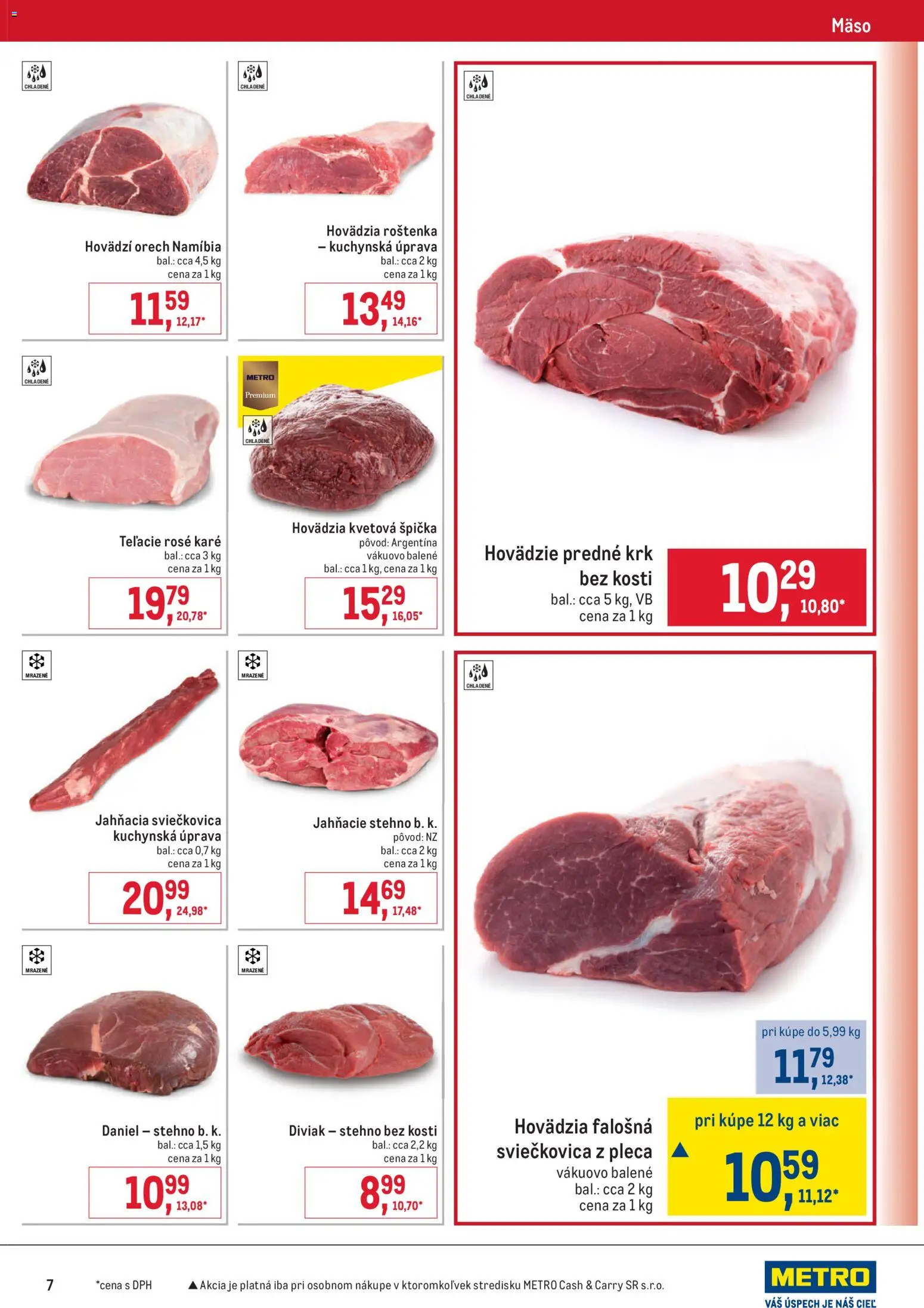 Nové Metro akcie – leták je platný od 10.12.2025 | Strana: 7