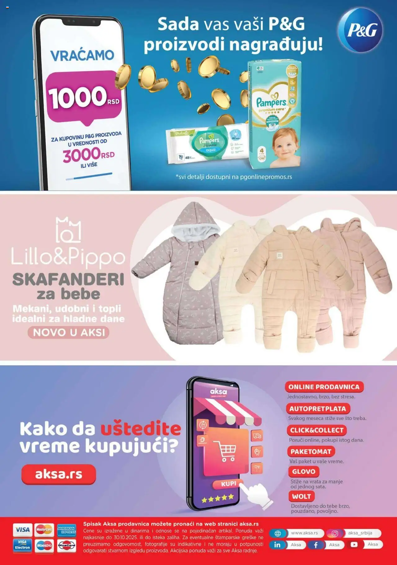 Aksa katalog - važi od 10.10.2025 | Strana: 16 | Proizvode: Pampers, Sto, Vrata