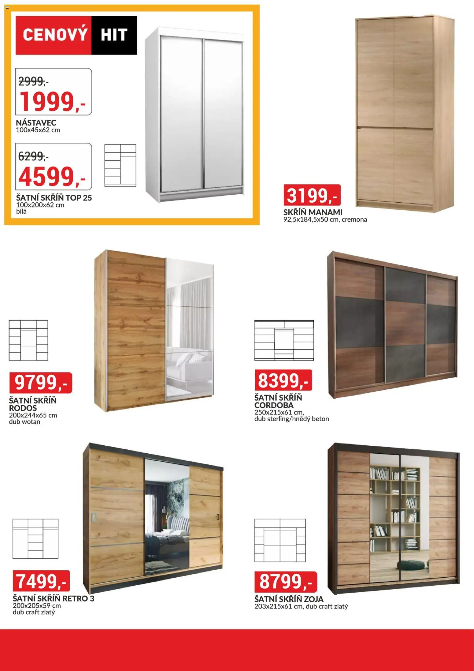 BAUMAX leták - Vaše bydlení, vaše pravidla od 01.11.2025 | Strana: 53 | Produkty: Šatní skříň, Skříň