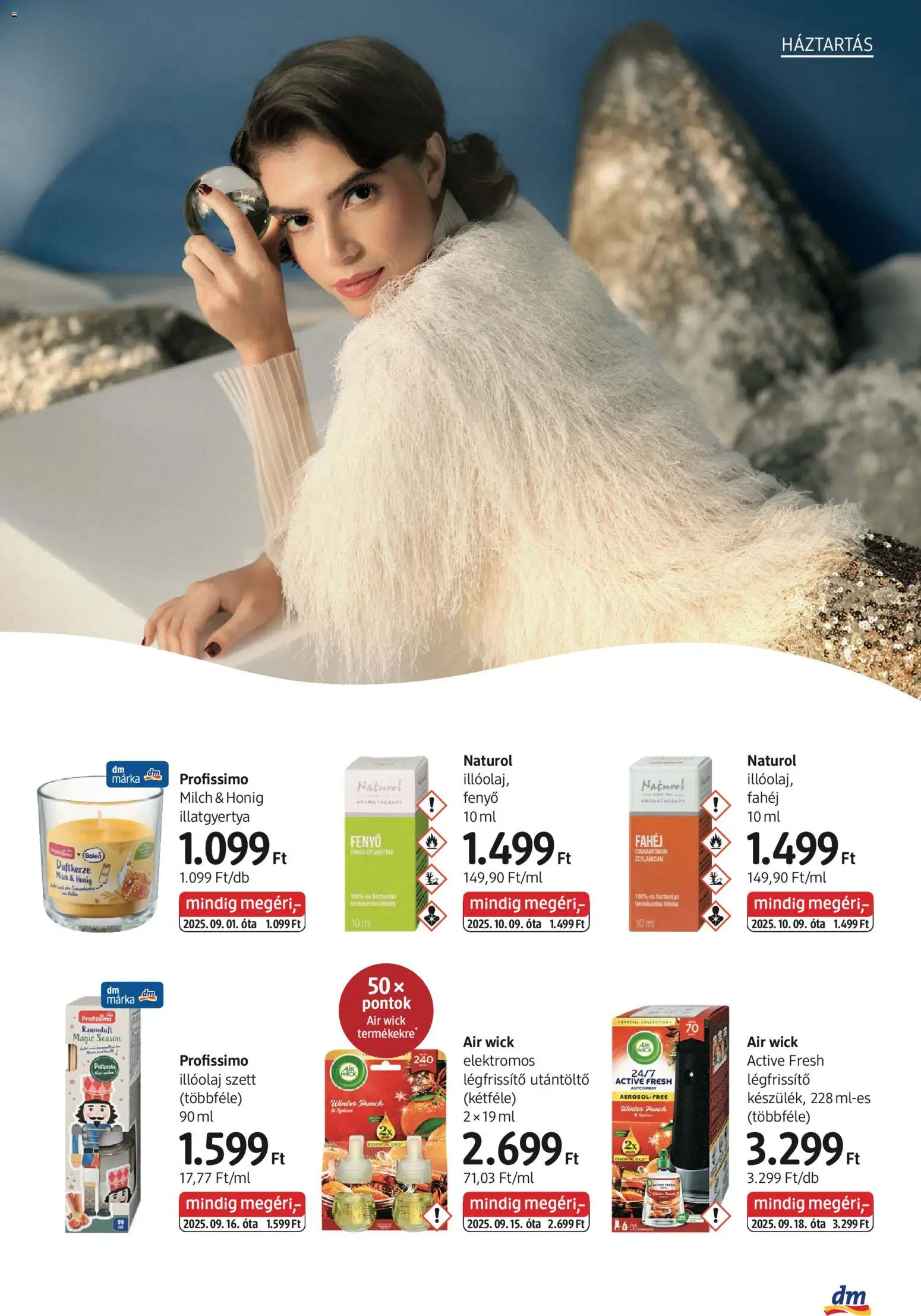 DM Drogerie Markt akciós ujság - amely érvényes a következő dátumtól: 13.11.2025 | Oldal: 23 | Termékek: Illóolaj, Légfrissítő, Illatgyertya, Fahéj