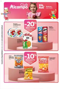 Alcampo - Club Nacional  │ válido desde el 15.07.2025 | Página: 16 | Productos: Cereales, Patatas Pringles