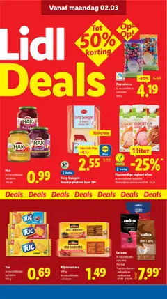 Lidl - Folder week 10 - Voorbeeld van een folder van Lidl, geldig van 02.03.2026 | Pagina: 10 | Producten: Chocolade, Édességek, Lavazza, Appel