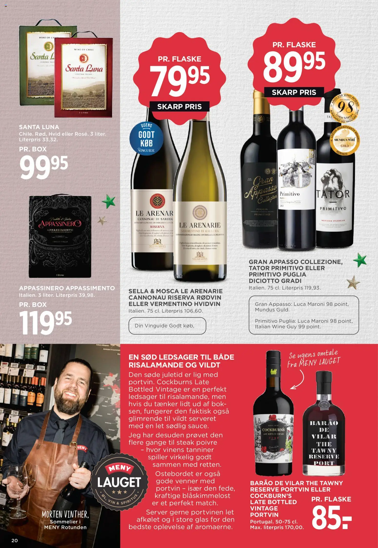 Meny tilbudsavis – gyldig fra 07.11.2025 | Side: 34 | Produkter: Vin, Risalamande