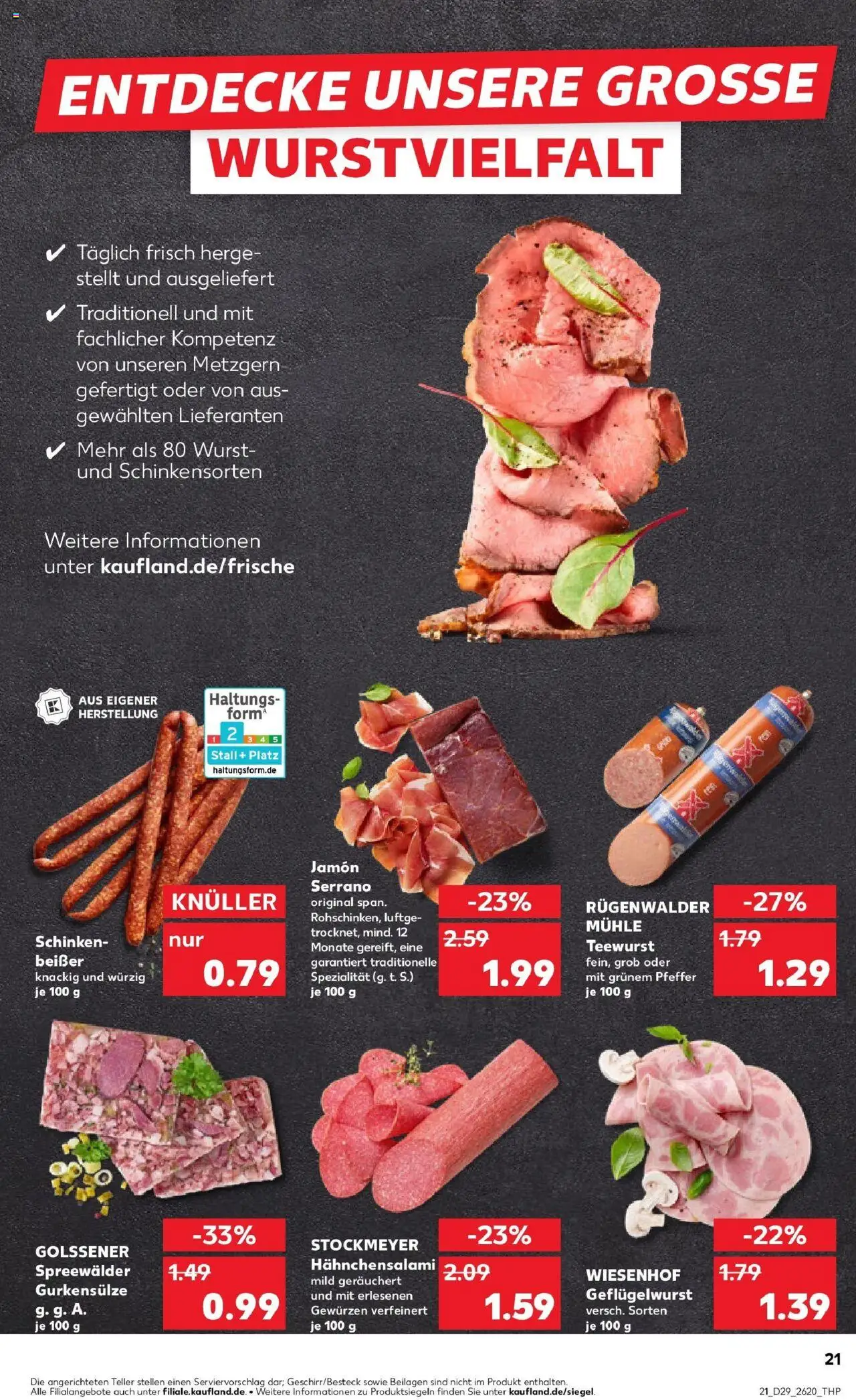 Kaufland prospekt Hoyerswerda	 - gültig ab dem 21.07.2025 | Seite: 34 | Produkte: Mühle, Pfeffer, Wurst, Schinken