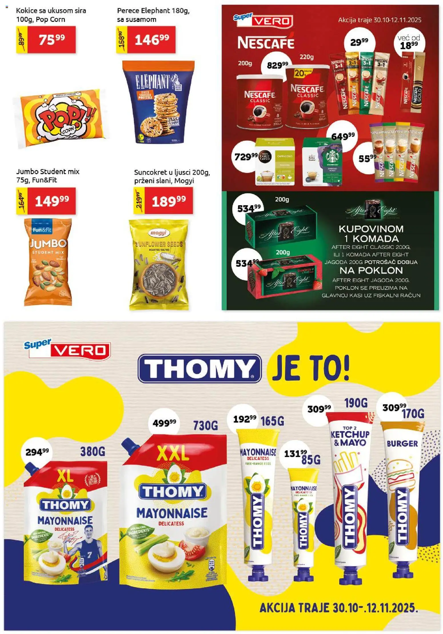 SuperVERO katalog - važi od 30.11.2025 | Strana: 15 | Proizvode: Jagoda, Burger, Med, Nescafé