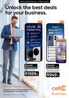 Cell C specials catalogue – valid from 04.02.2026
