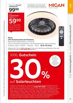 XXXL Lutz  Freundschaftskartenjournal ab 01.02.2026 gültig | Seite: 35 | Produkte: Ventilator
